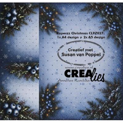 Crealies Paperzz Designpapier -  Christmas C