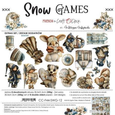 Craft O'Clock Snow Games - Extras Set Winter