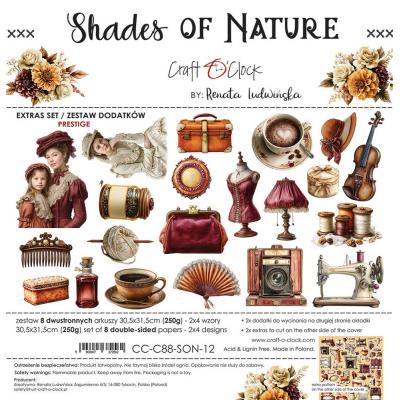 Craft O'Clock Shades Of Nature - Extras Set Prestige