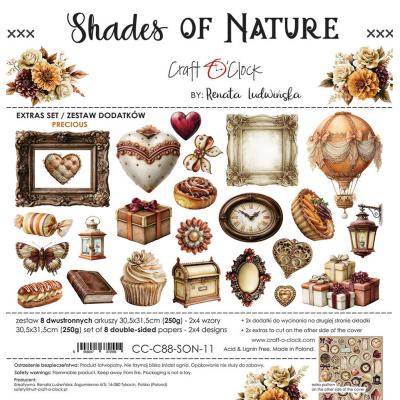 Craft O'Clock Shades Of Nature - Extras Set Precious