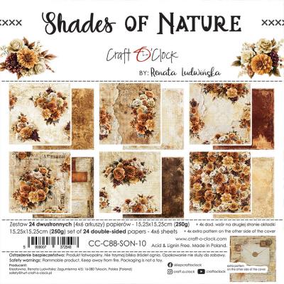 Craft O'Clock Shades Of Nature - Paper Set