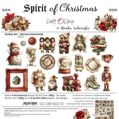 Craft O'Clock Spirit Of Christmas - Extras Set Jolly