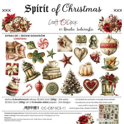 Craft O'Clock Spirit Of Christmas - Extras Set Christmas