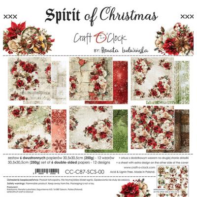 Craft O'Clock Spirit Of Christmas - Paper Set