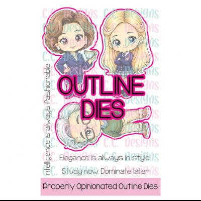 C.C. Designs Outline Die - Properly Opinionated