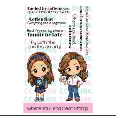 C.C. Designs Stempel - Where You Lead