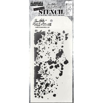 Stampers Anonymous Tim Holtz Layering Stencil - Grime