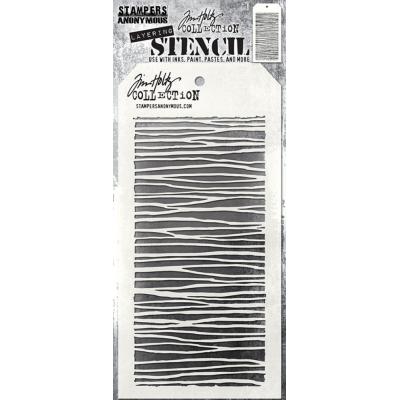 Stampers Anonymous Tim Holtz Layering Stencil - String