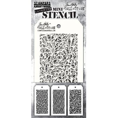 Stampers Anonymous Tim Holtz Mini Stencil Set #26