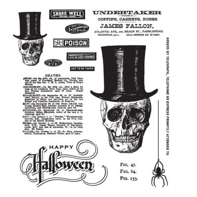 Stampers Anonymous Tim Holtz Stempel - Undertaker