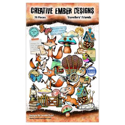 Creative Ember Designs Ephemera - Travellers' Friends