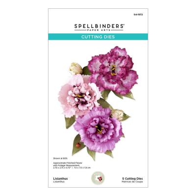 Spellbinders The Cottage Garden Etched Dies - Lisianthus