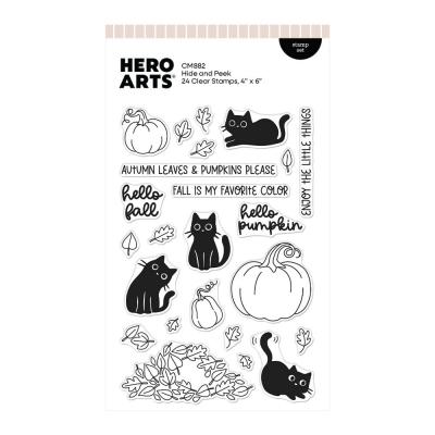 Hero Arts Cozy Season Stempel - Hide And Peek