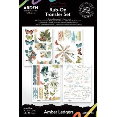 Arden Creative Studio Amber Ledgers - Rub-On Transfer Set