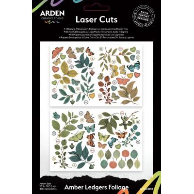 Arden Creative Studio Amber Ledgers - Foliage Laser Cuts