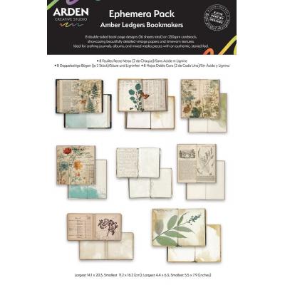 Arden Creative Studio Amber Ledgers - Ephemera Pack Bookmakers