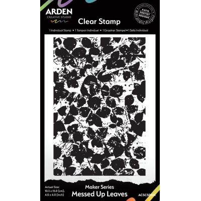 Arden Creative Studio Amber Ledgers Stempel - Messed Up Leaves