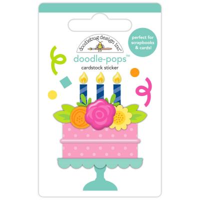 Doodlebug Design Cupcakes & Candles - Birthday Cake