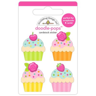 Doodlebug Design Cupcakes & Candles - Cute Cakes