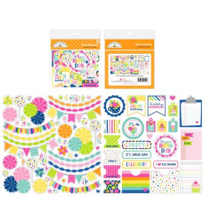 Doodlebug Design Cupcakes & Candles - Bits & Pieces