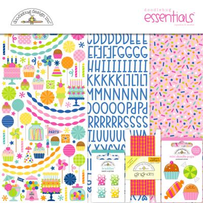 Doodlebug Design Cupcakes & Candles - Essentials Kit