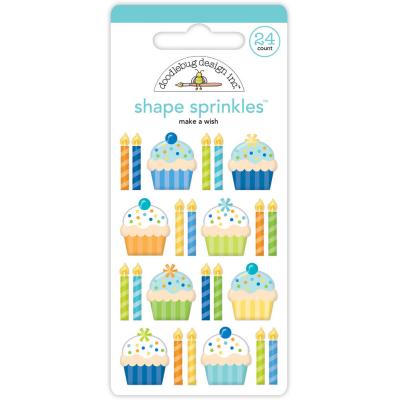 Doodlebug Design Balloons & Banners - Make A Wish