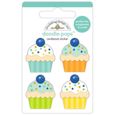 Doodlebug Design Balloons & Banners - Sweet Cakes