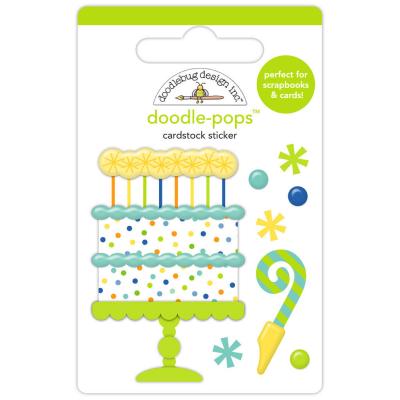 Doodlebug Design Balloons & Banners - Party Time