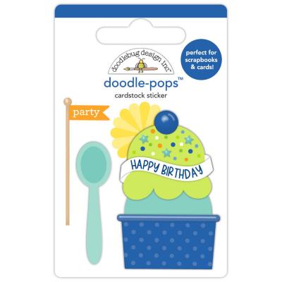 Doodlebug Design Balloons & Banners - Birthday Sundae