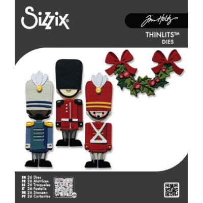 Sizzix Tim Holtz Thinlits Dies - Yuletide Harvey