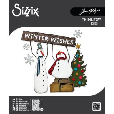 Sizzix Tim Holtz Thinlits Dies - Twig & Stump
