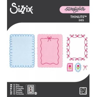 Sizzix Thinlits Dies - Loops, Bows & Frames