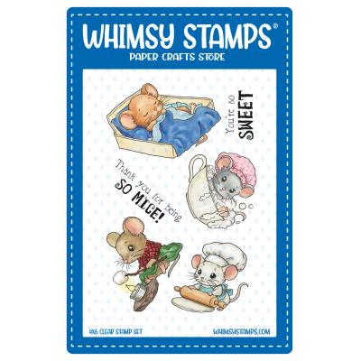 Whimsy Stamps Stempel - A Very Mice Day