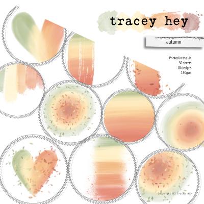 Tracey Hey Paper Pad - Autumn