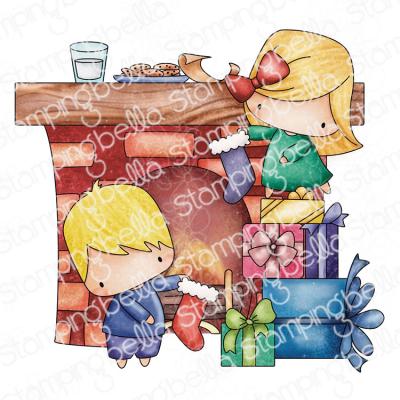 Stamping Bella Stempel - Little Cutie Kids Hanging Christmas Stockings