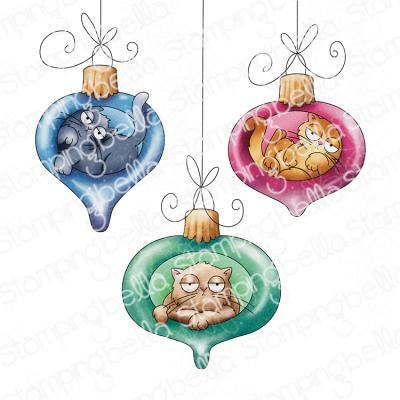Stamping Bella Stempel - Oddball Bauble Cats