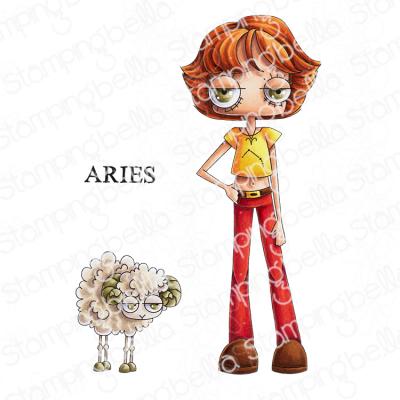 Stamping Bella Stempel - Oddball Zodiac Aries