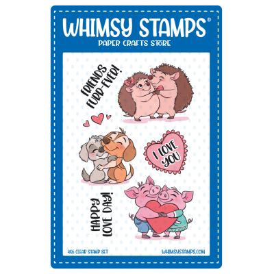 Whimsy Stamps Stempel - Furry Friends