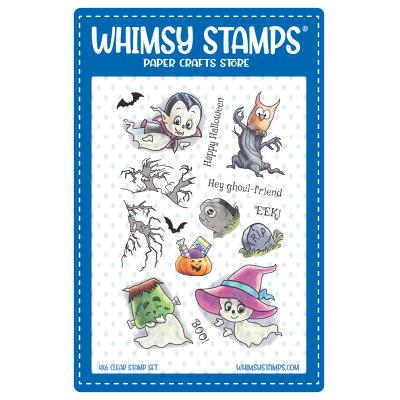 Whimsy Stamps Stempel - Ghost Party