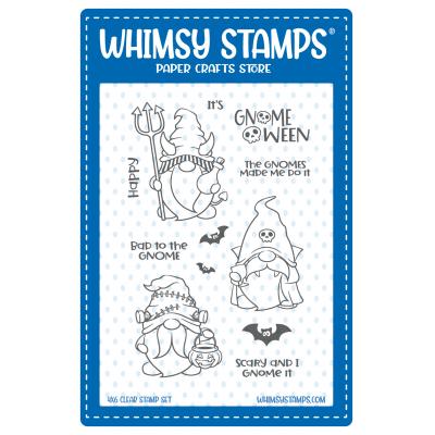 Whimsy Stamps Stempel - GnomeOween