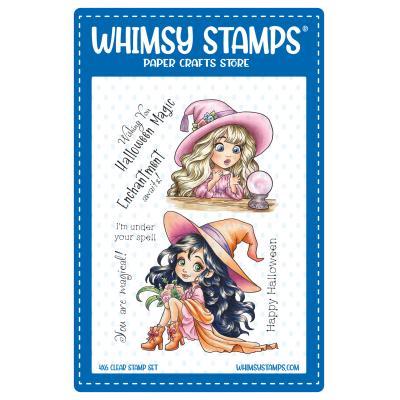 Whimsy Stamps Stempel - Halloween Enchantment