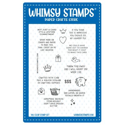 Whimsy Stamps Stempel - Handmade Signatures 1