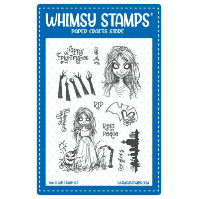 Whimsy Stamps Stempel - Haunted Screams