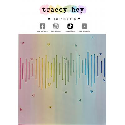 Tracey Hey Stencil - Lines