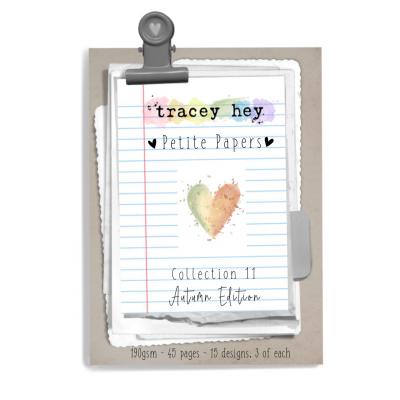 Tracey Hey Petite Papers Collection 11 - Autumn