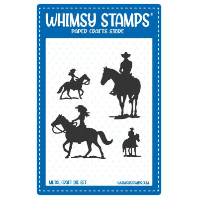 Whimsy Stamps Die - Range Riders