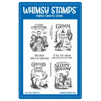 Whimsy Stamps Stempel - Scary Stories