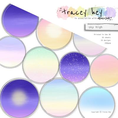 Tracey Hey Paper Pad - Sky High