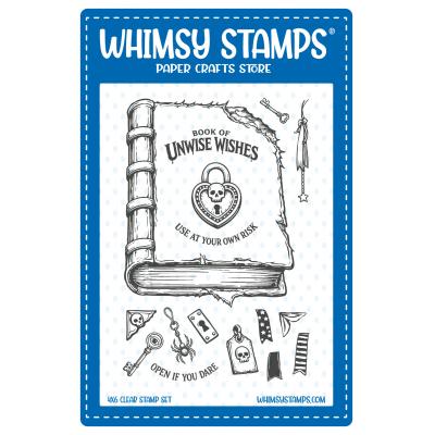 Whimsy Stamps Stempel - Spell Book