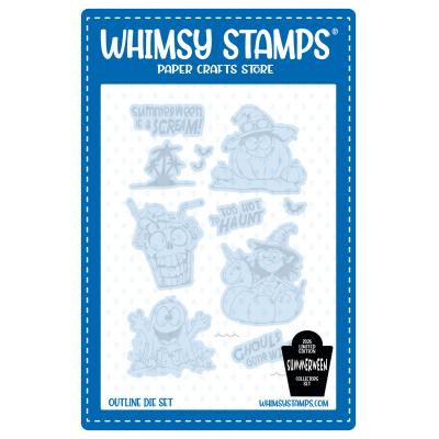 Whimsy Stamps Cutting Dies - Summerween Scream